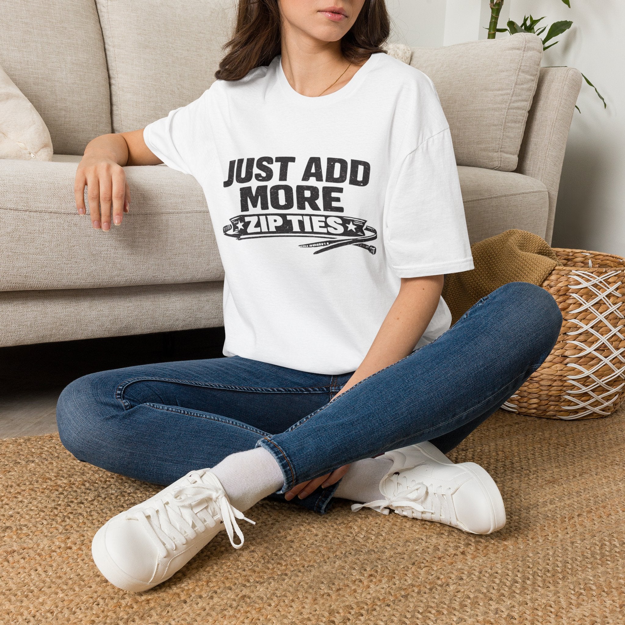 Just Add More Zip Ties T-Shirt