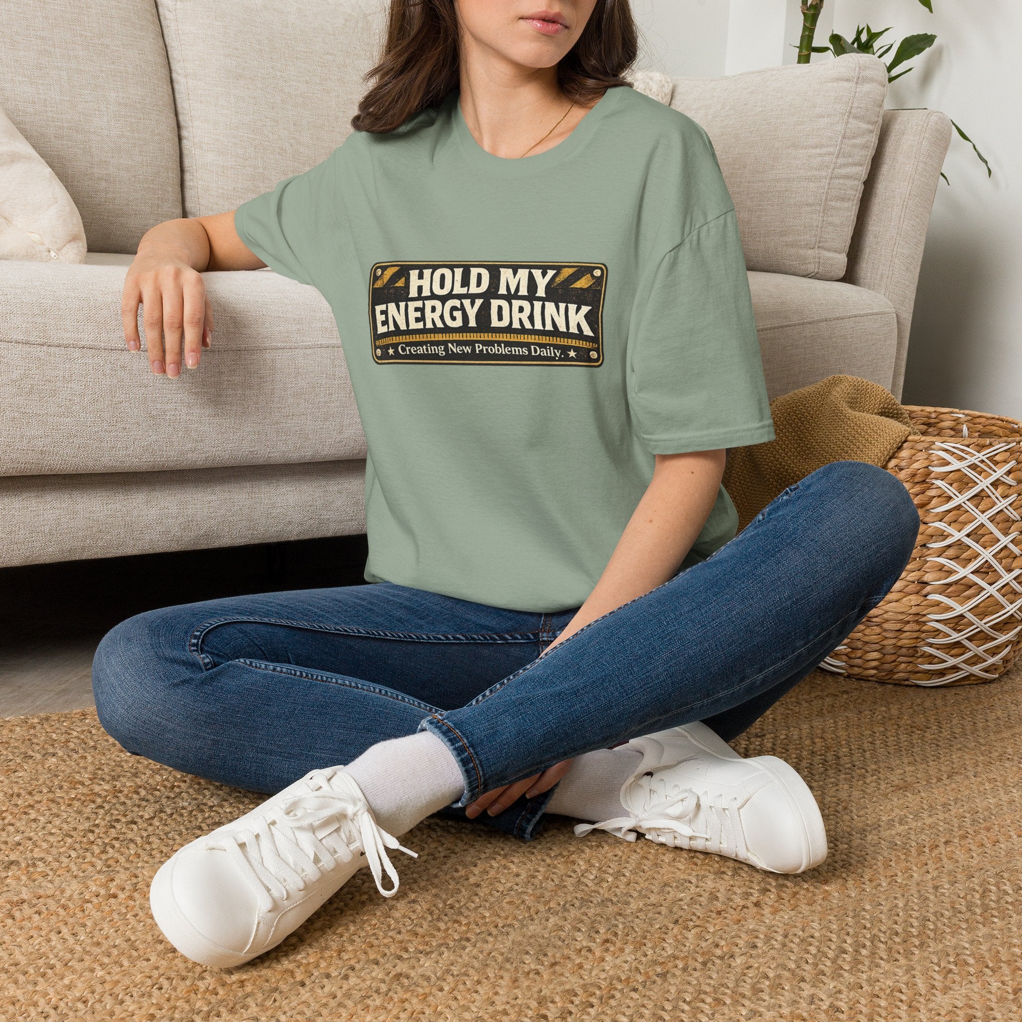 "Hold My Energy Drink" T-Shirt