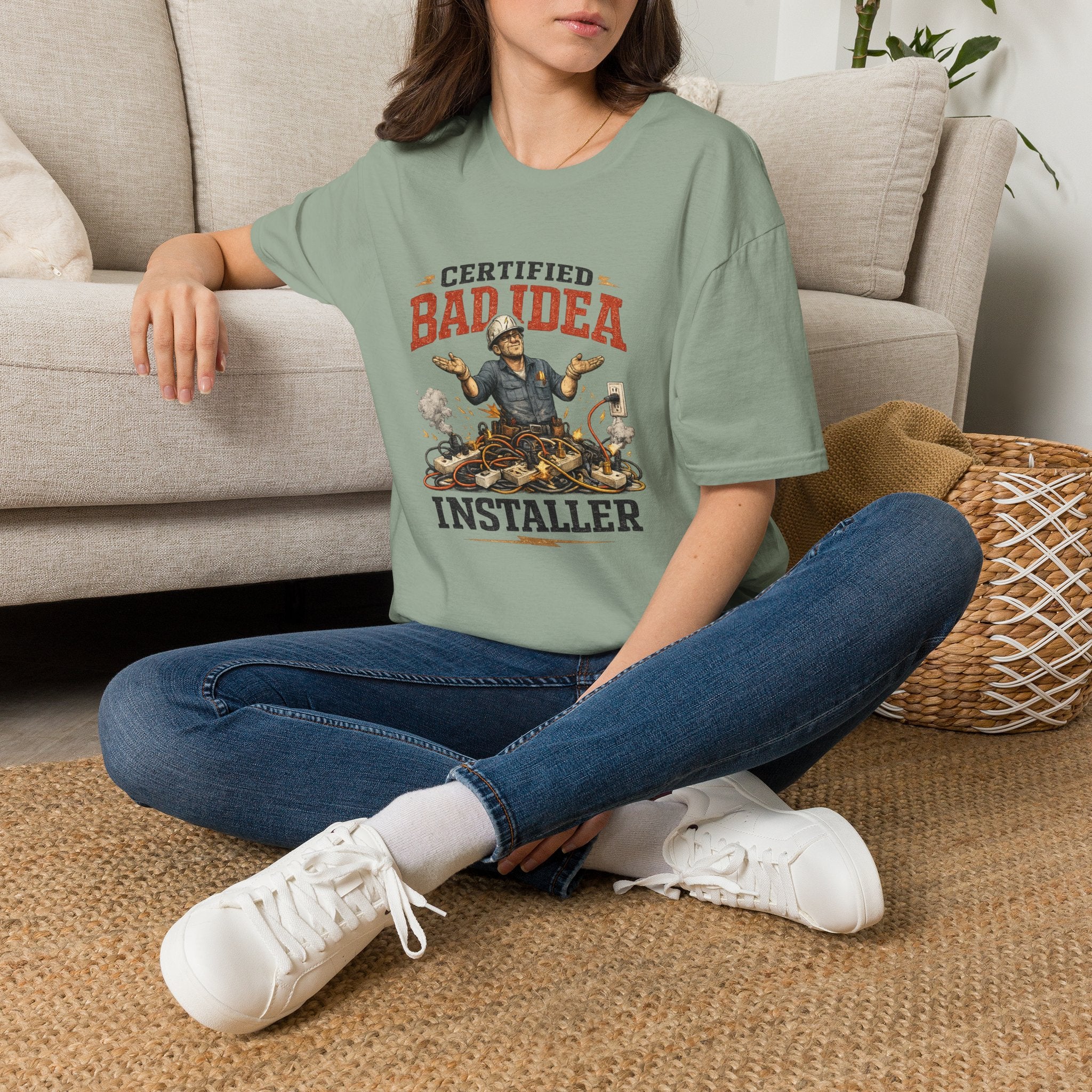Certified "Bad Idea" Installer T-Shirt