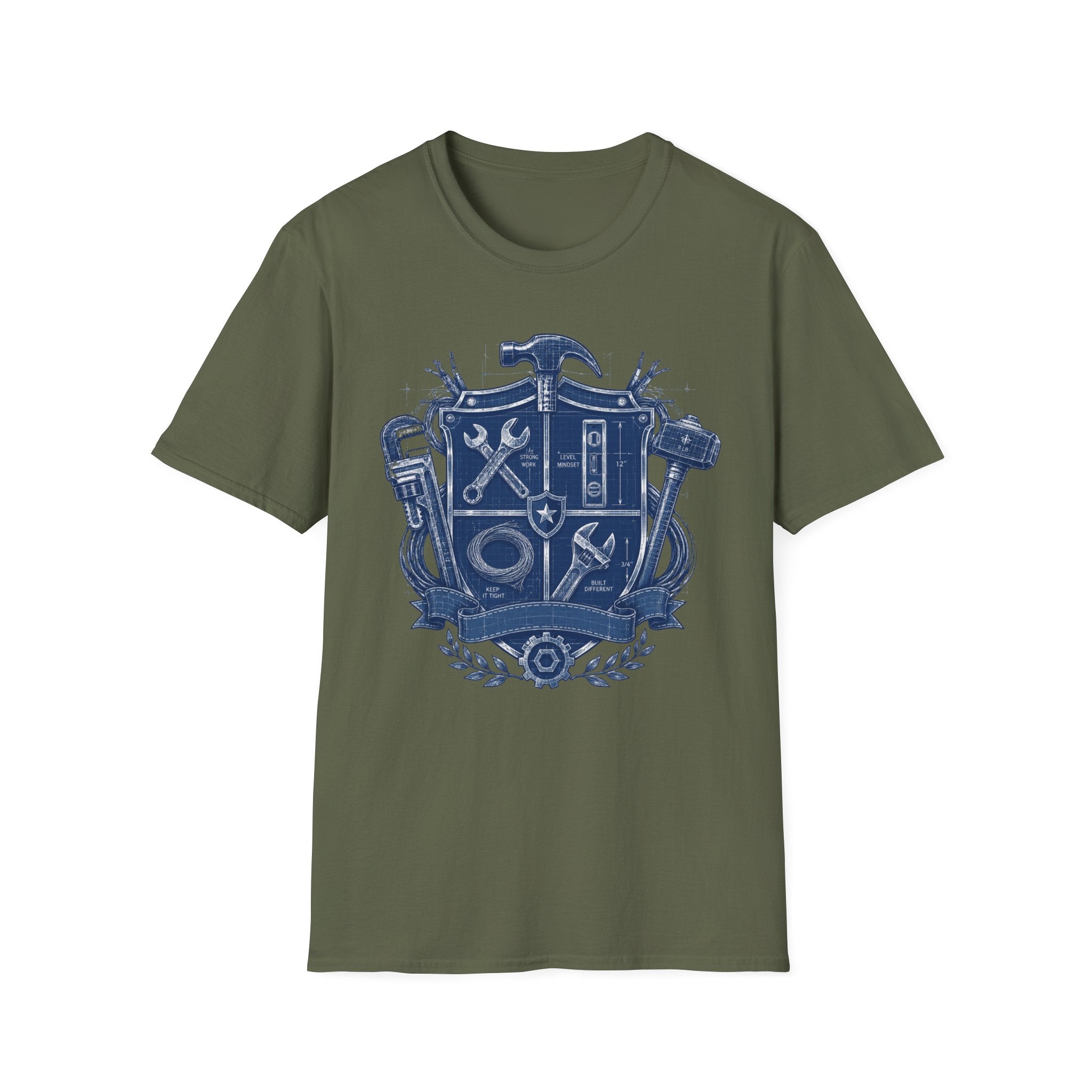 Handyman Tool Crest T-Shirt