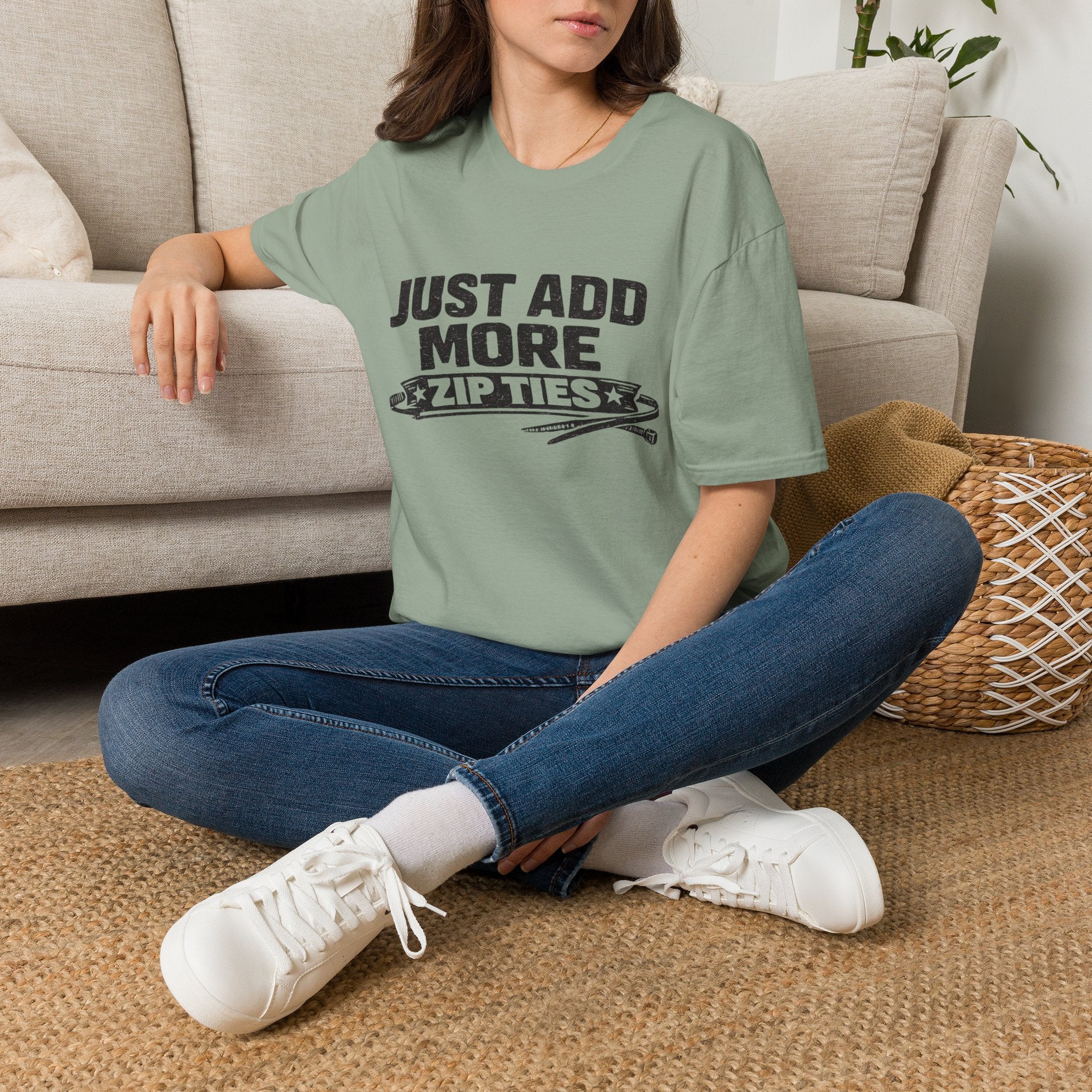 Just Add More Zip Ties T-Shirt