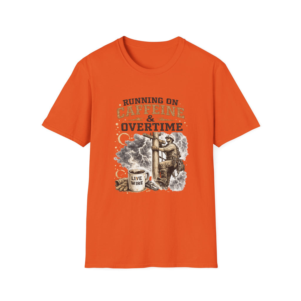Running on Caffeine & Overtime T-Shirt