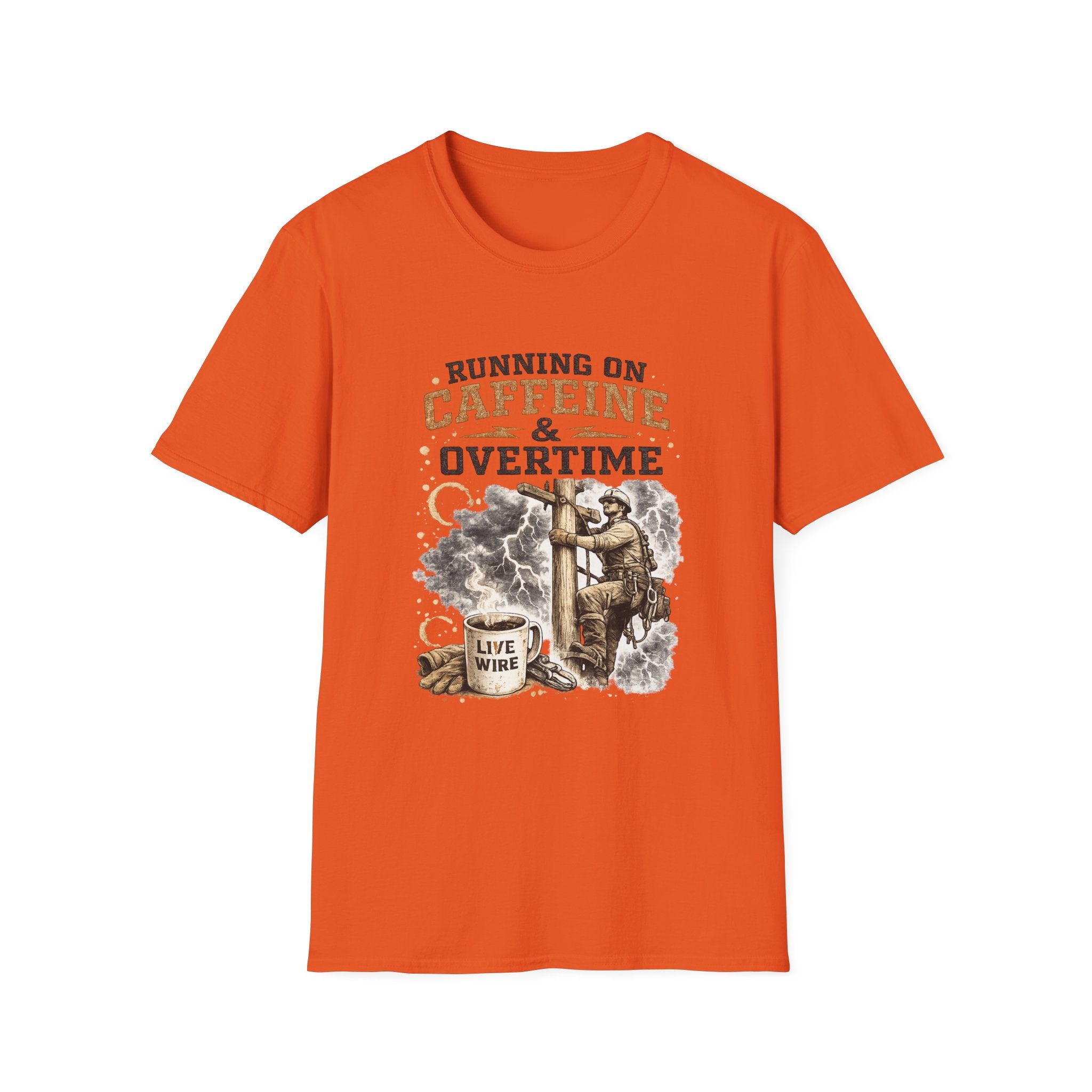 Running on Caffeine & Overtime T-Shirt