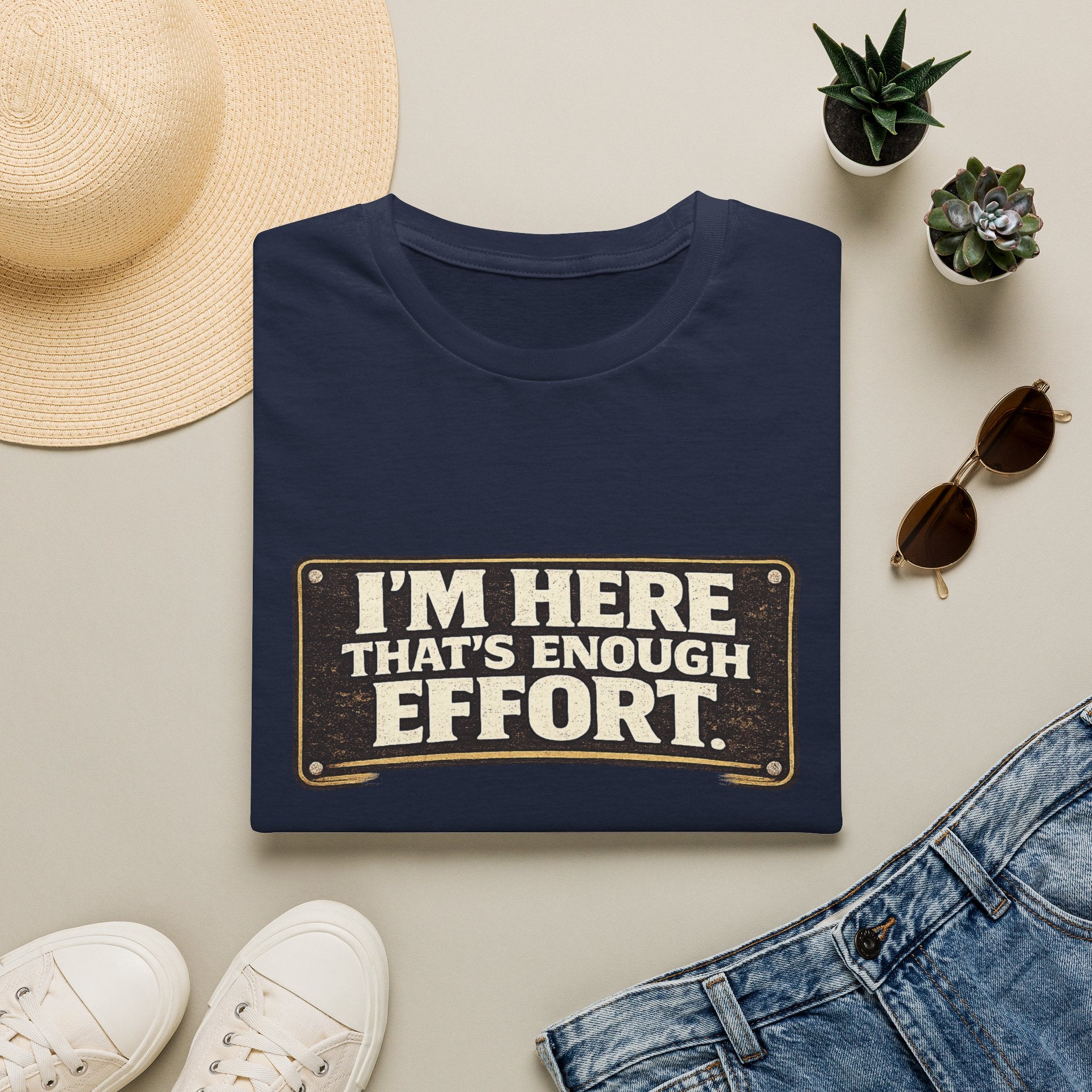 I’m Here That’s Enough Effort T-Shirt