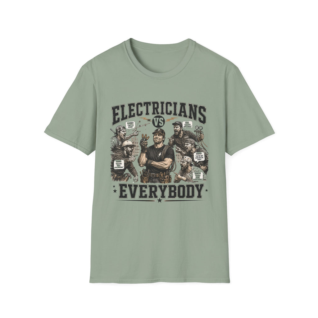 Electricians Vs Everybody T-Shirt