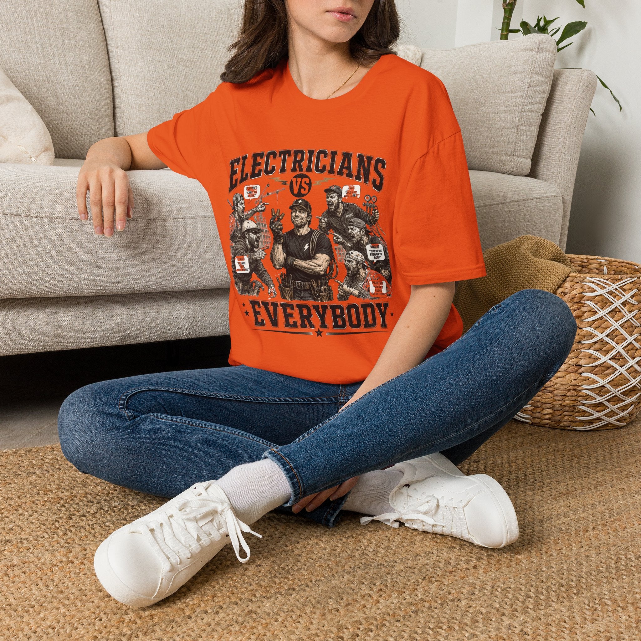 Electricians Vs Everybody T-Shirt