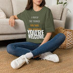 I Build Things You Take For Granted T-Shirt