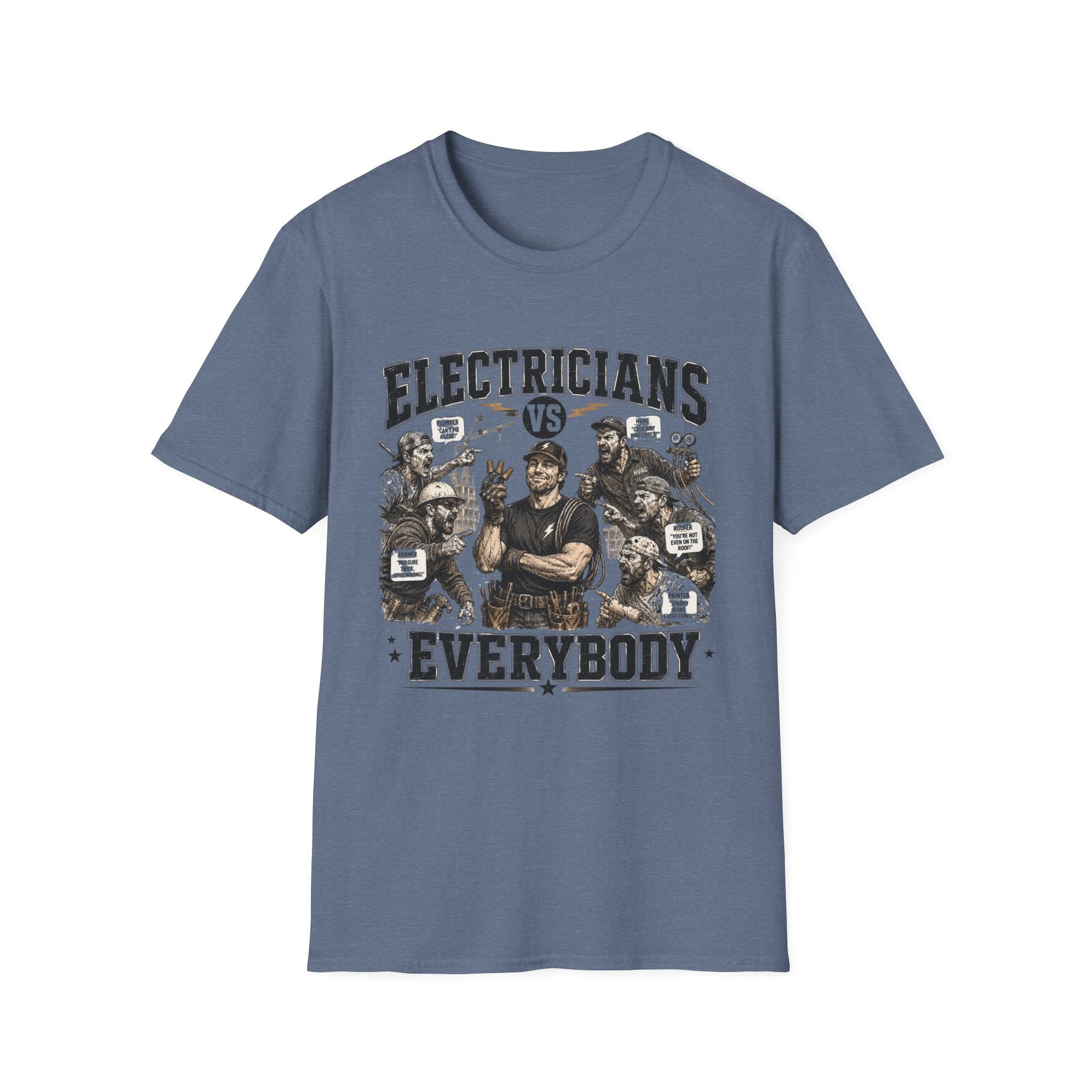 Electricians Vs Everybody T-Shirt