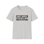 Cant Apply T-Shirt