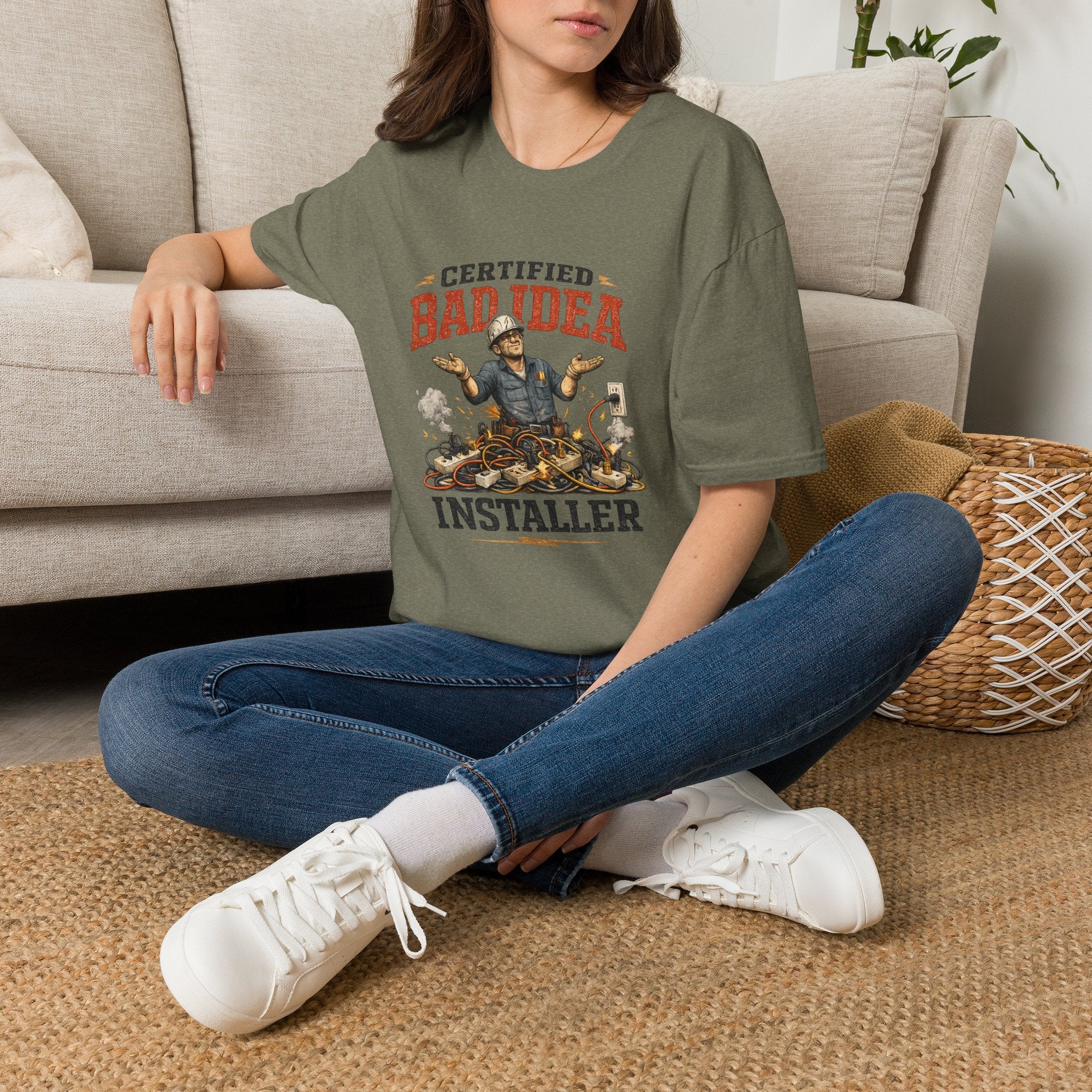 Certified "Bad Idea" Installer T-Shirt