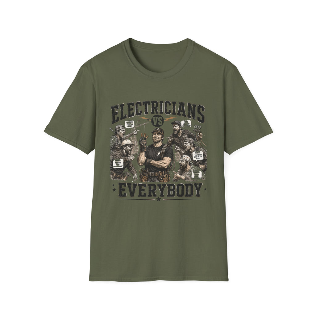 Electricians Vs Everybody T-Shirt
