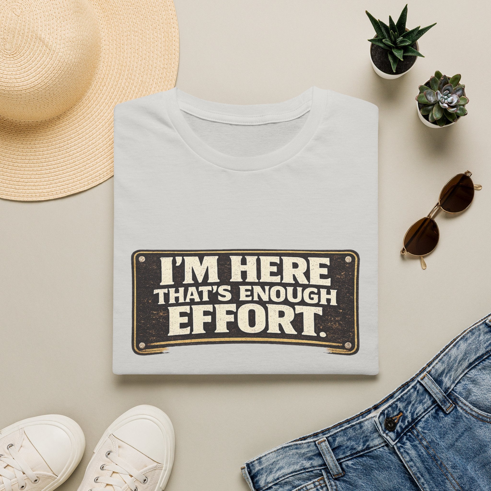 I’m Here That’s Enough Effort T-Shirt