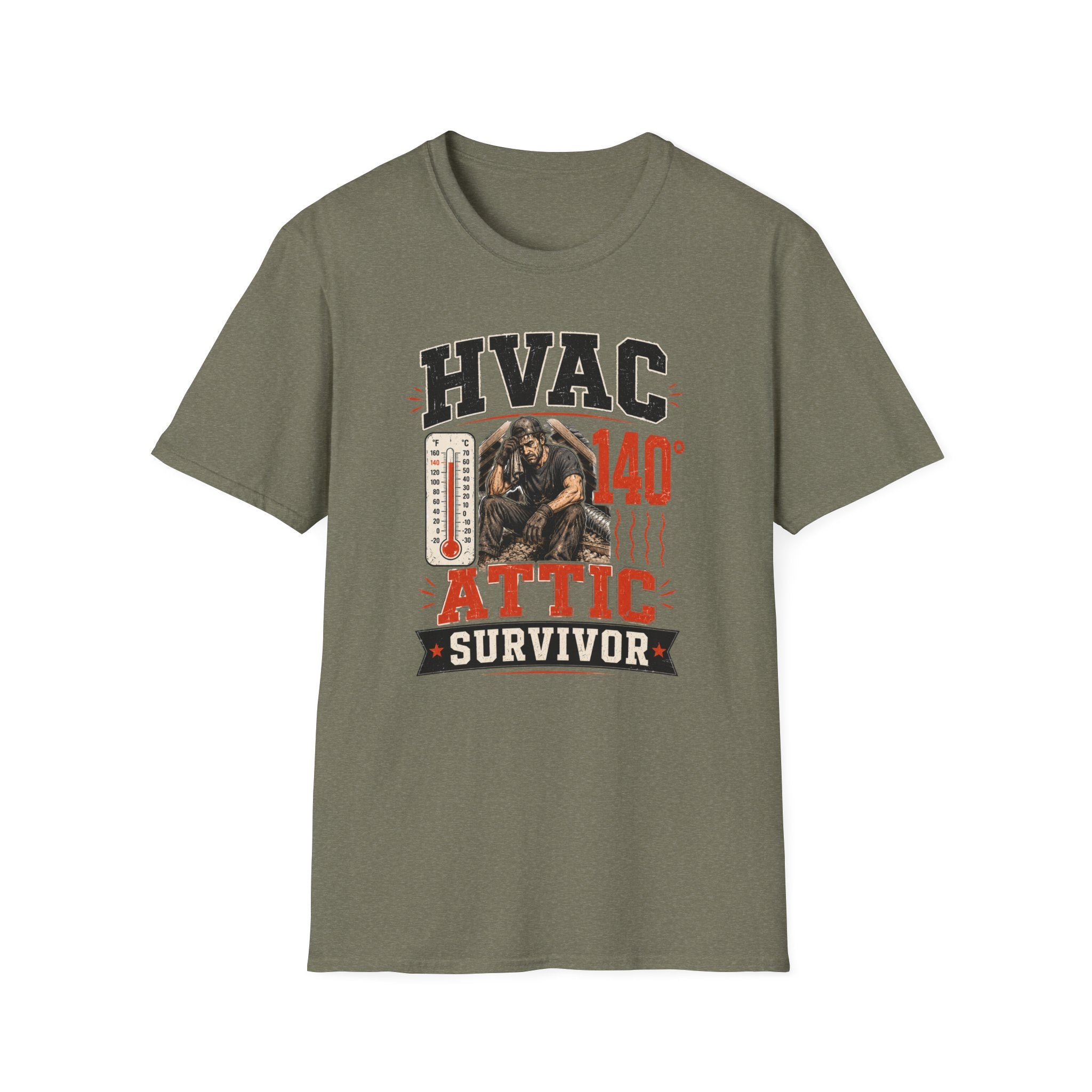 HVAC 140 Attic Survivor T-Shirt