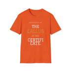 Certificate of the Callus T-Shirt
