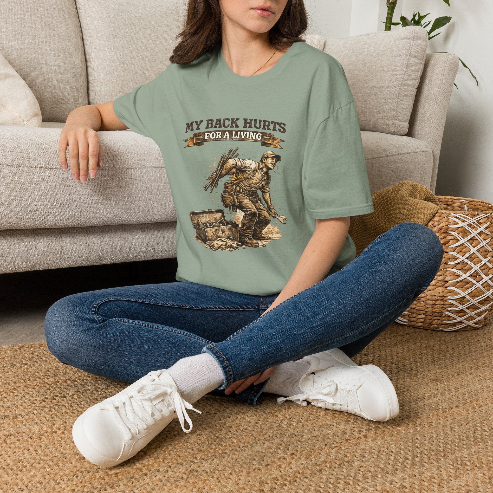 My Back Hurts For a Living T-Shirt