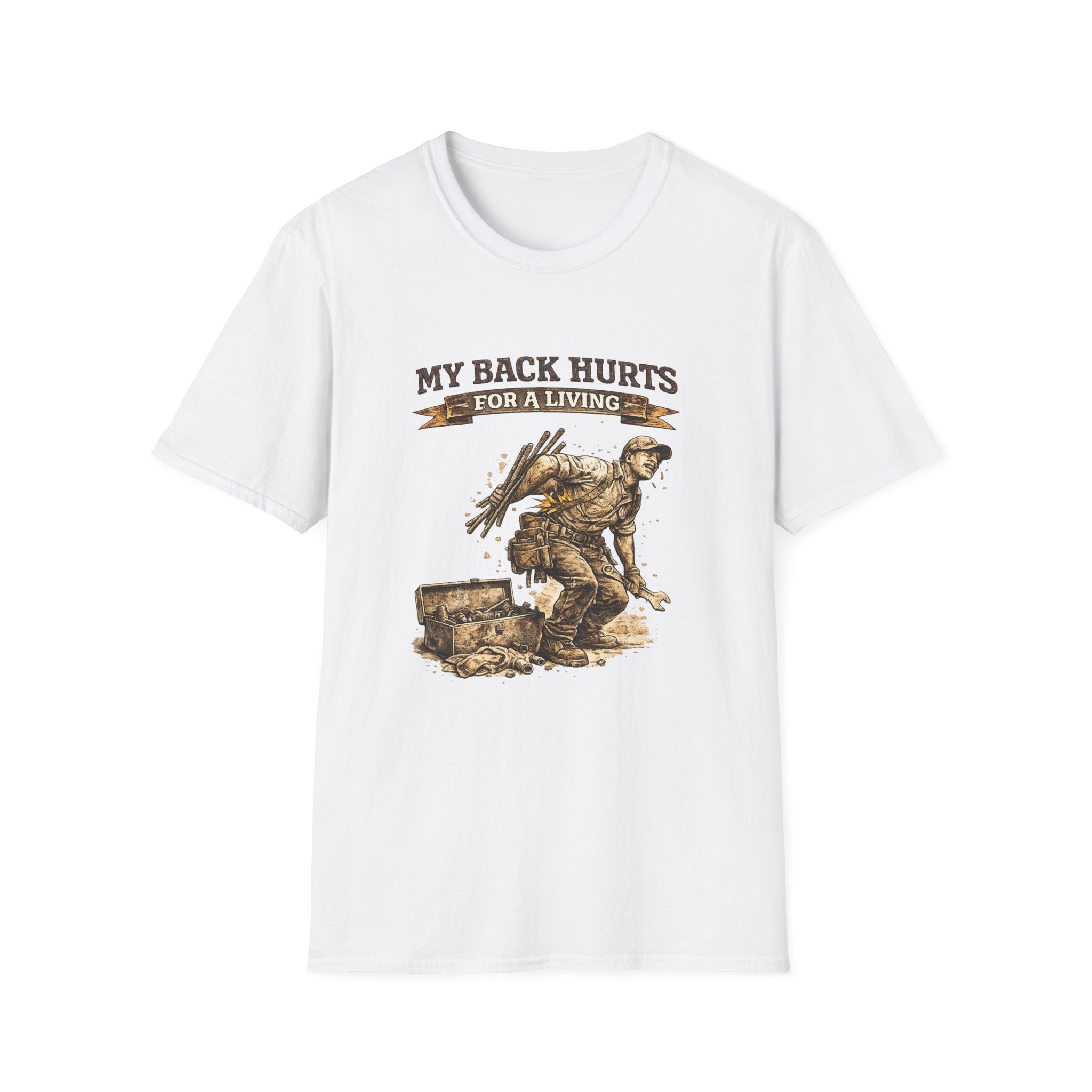 My Back Hurts For a Living T-Shirt
