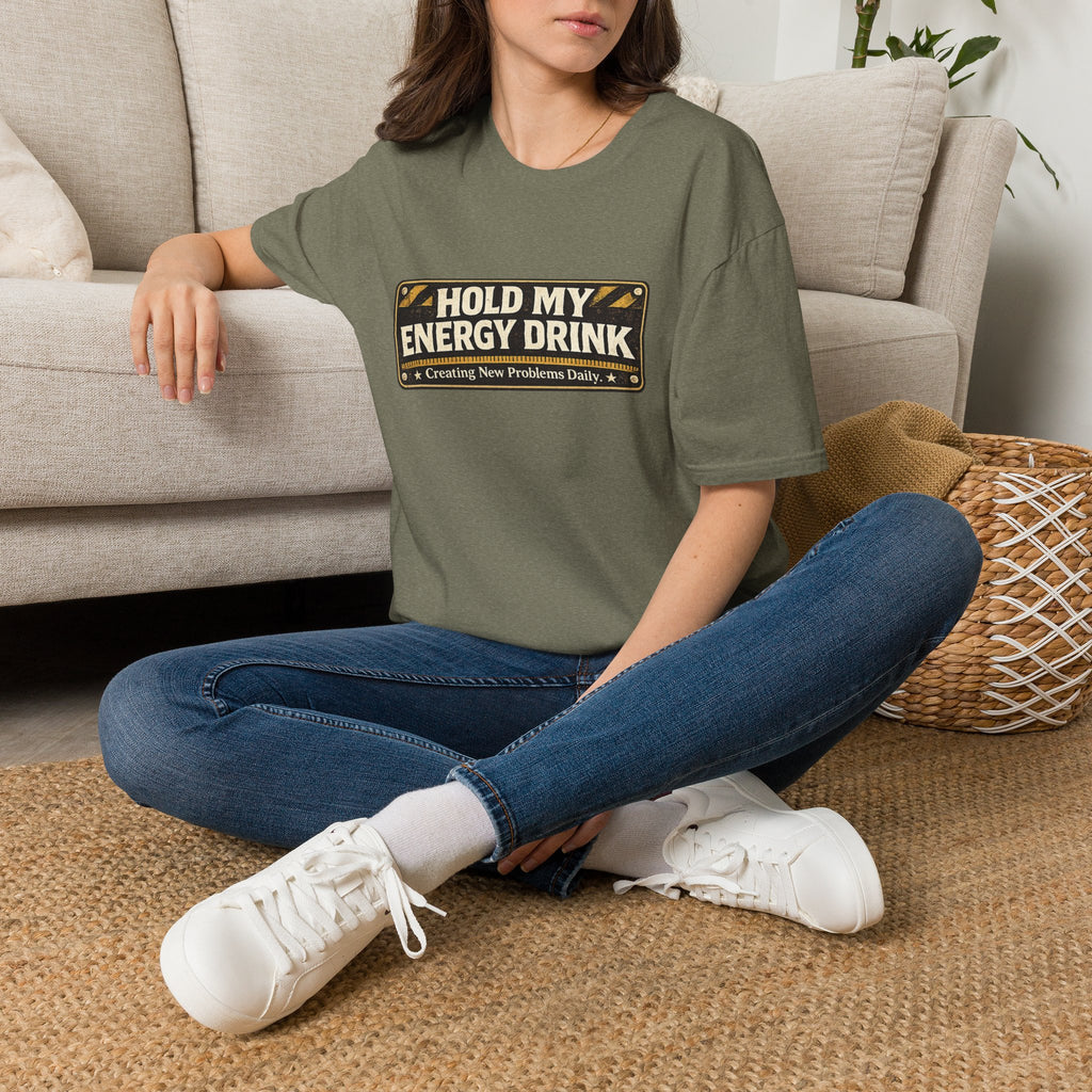 "Hold My Energy Drink" T-Shirt