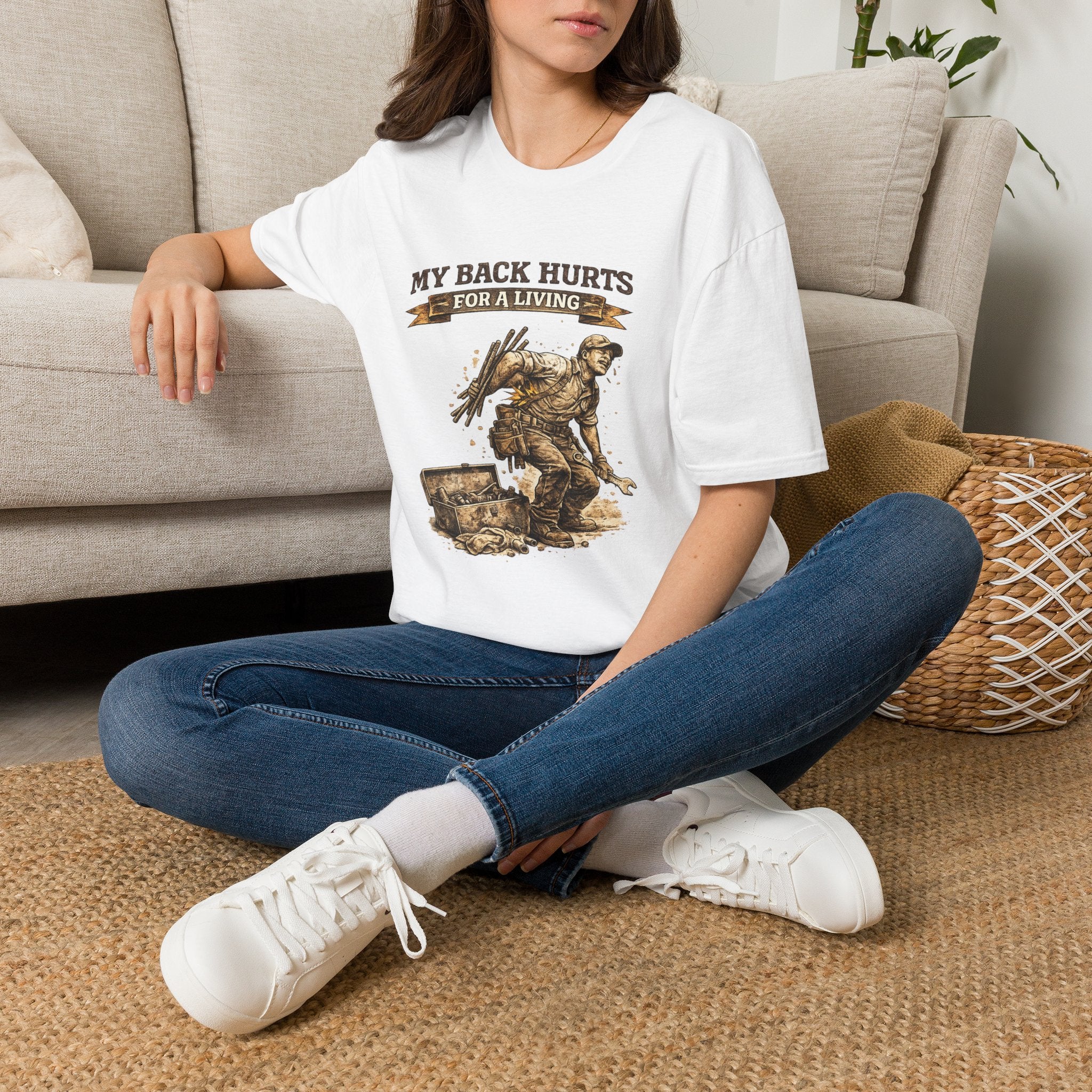 My Back Hurts For a Living T-Shirt