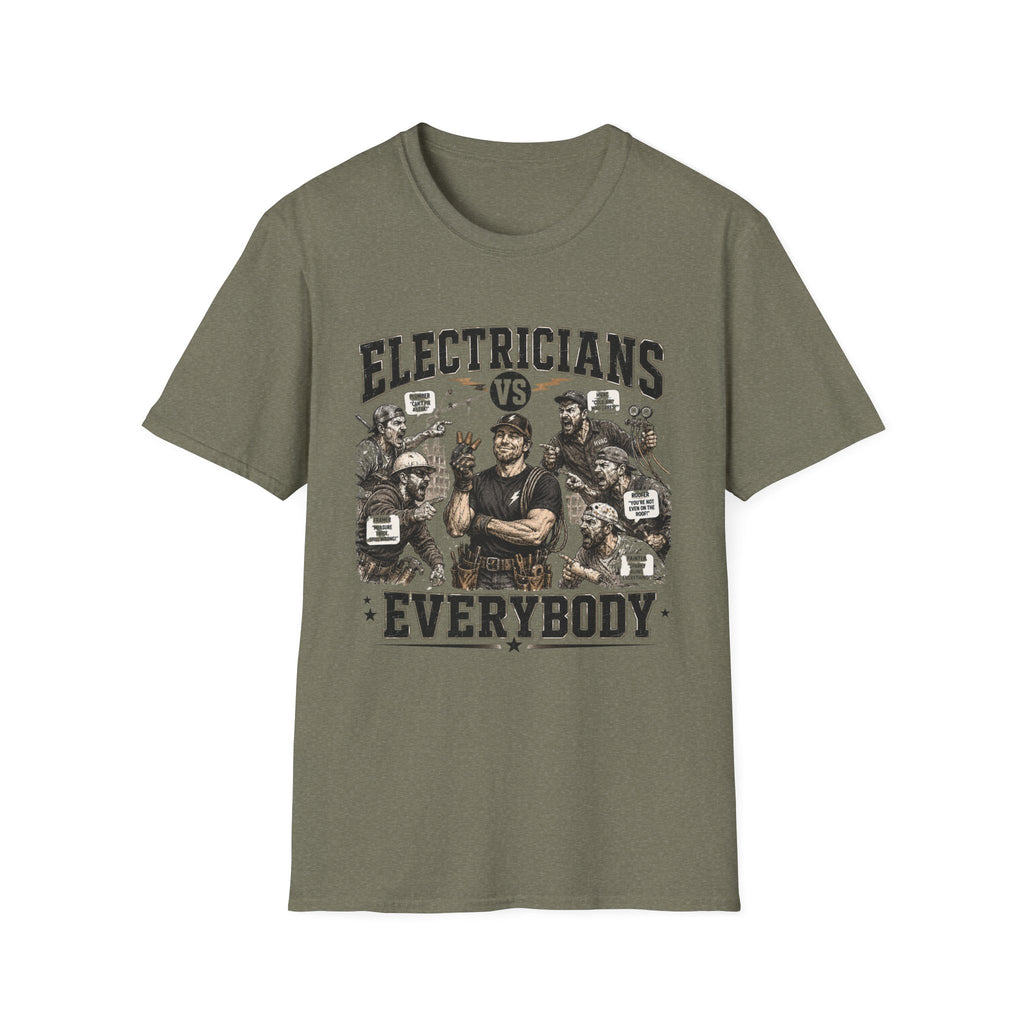 Electricians Vs Everybody T-Shirt