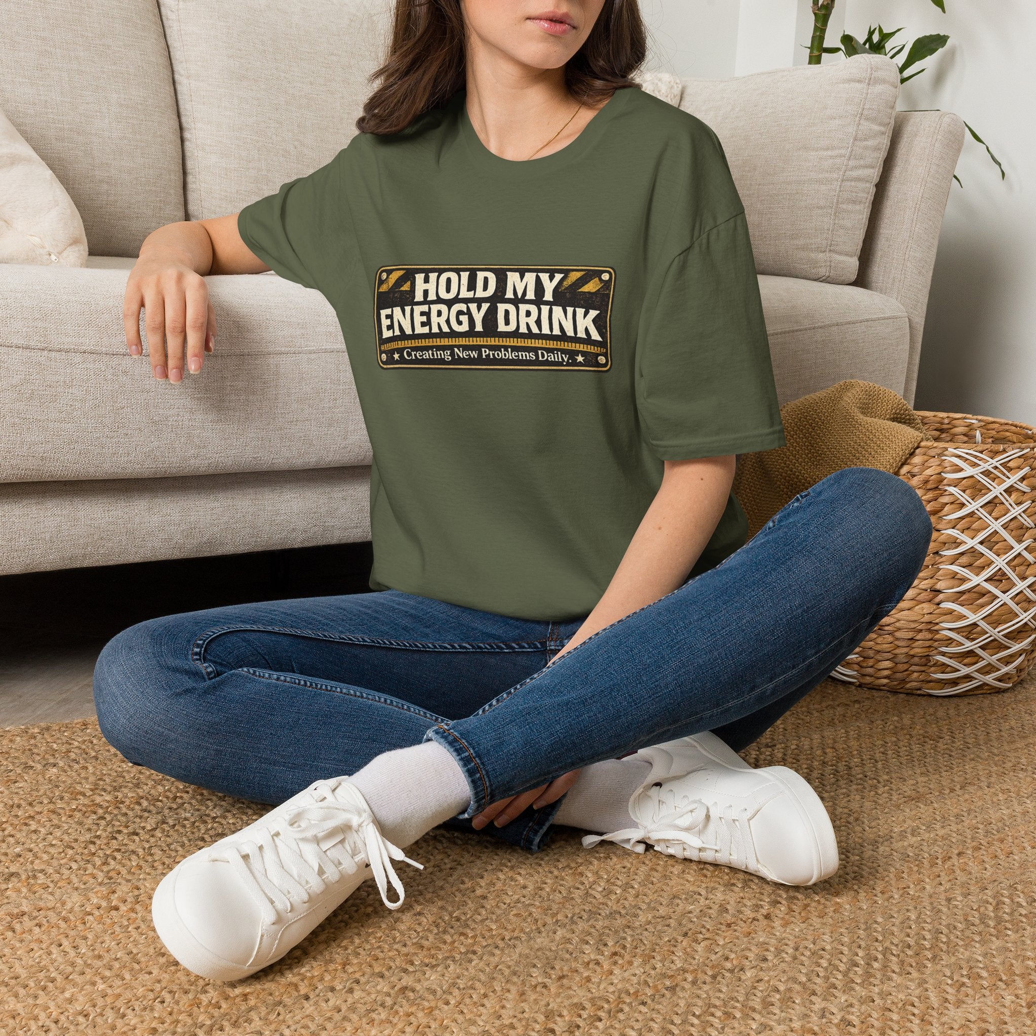 "Hold My Energy Drink" T-Shirt