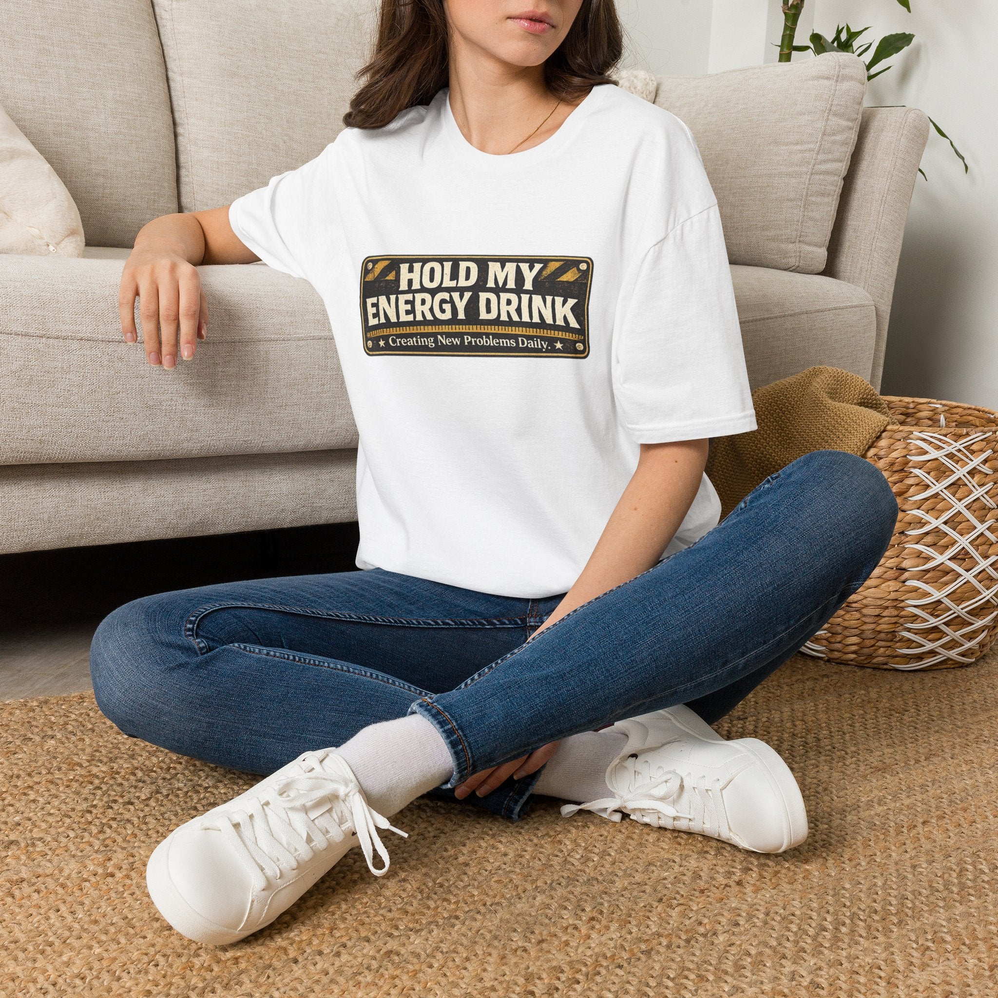 "Hold My Energy Drink" T-Shirt