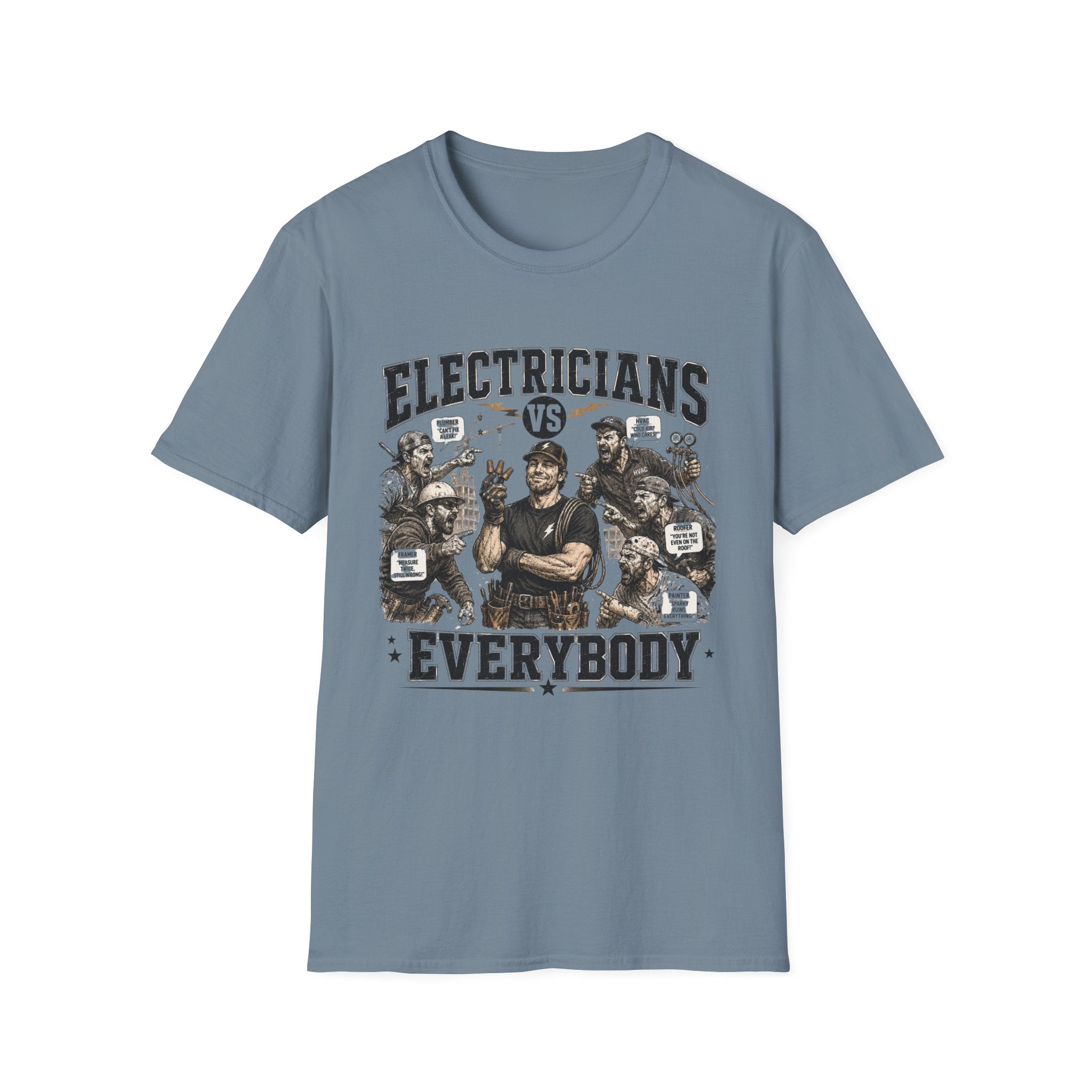 Electricians Vs Everybody T-Shirt