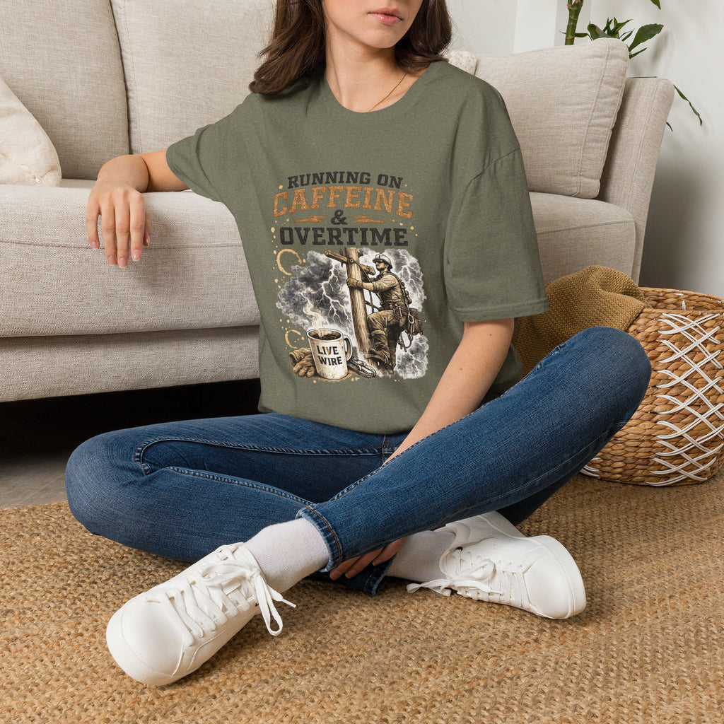 Running on Caffeine & Overtime T-Shirt
