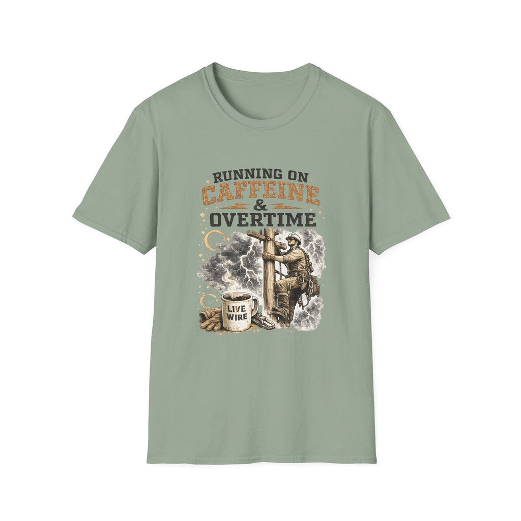 Running on Caffeine & Overtime T-Shirt