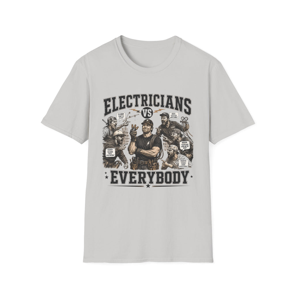 Electricians Vs Everybody T-Shirt