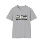 Cant Apply T-Shirt