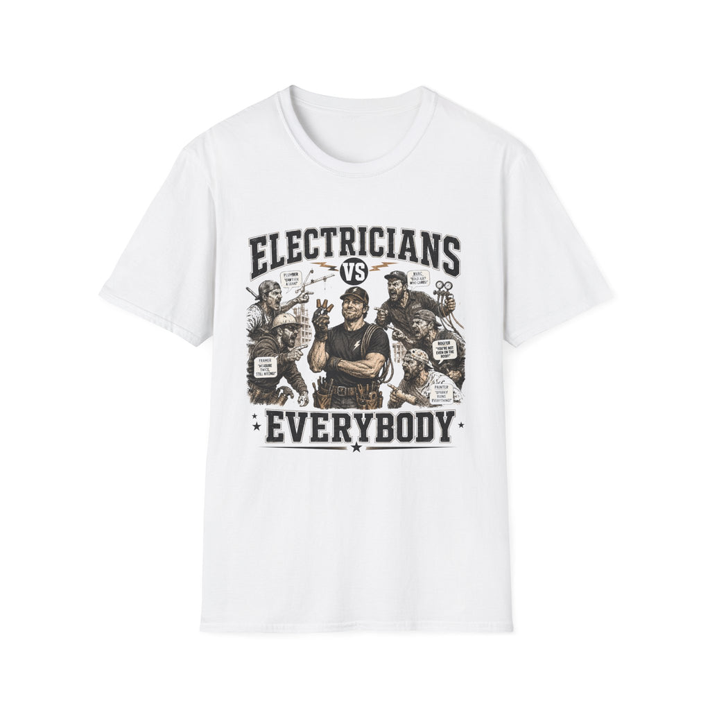 Electricians Vs Everybody T-Shirt