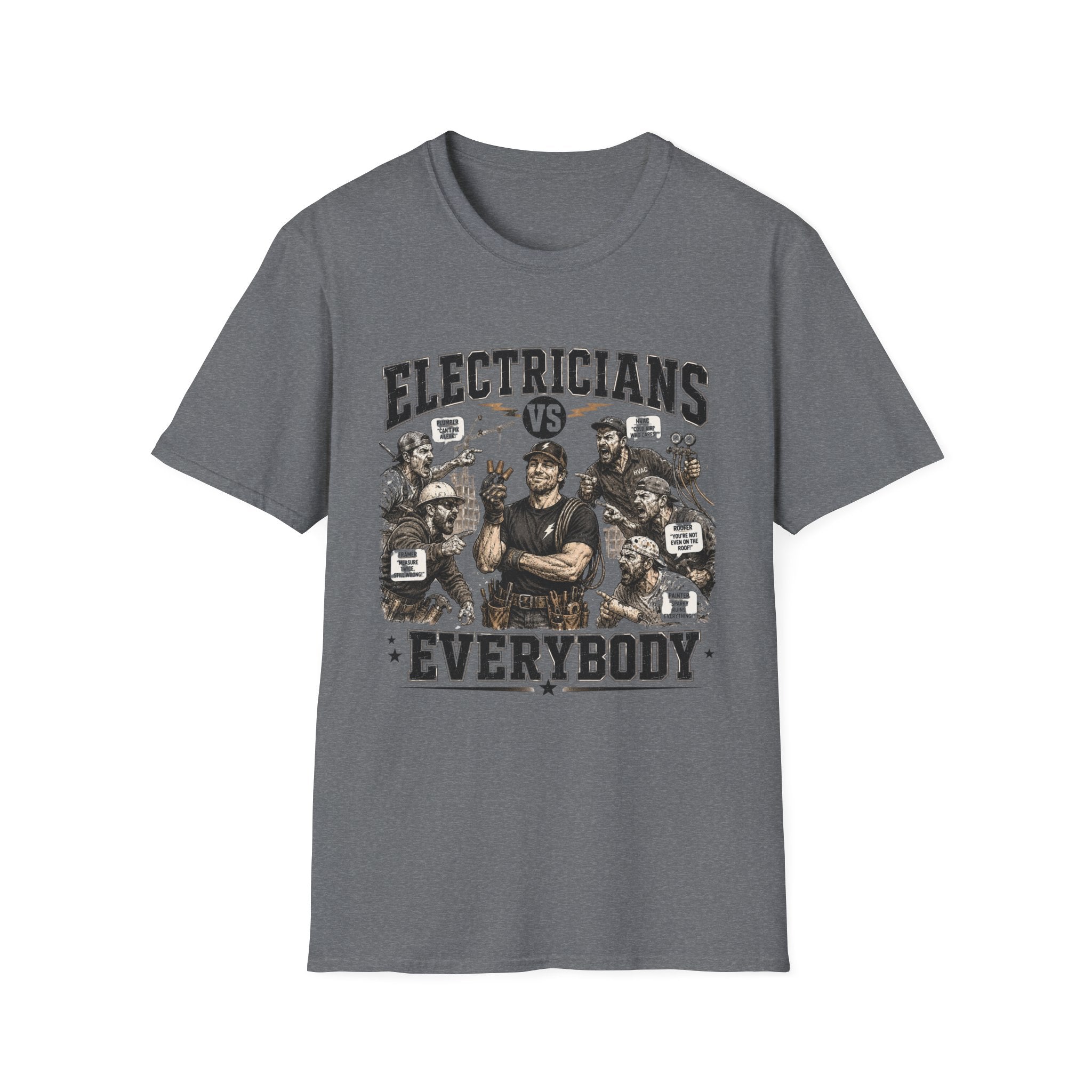 Electricians Vs Everybody T-Shirt