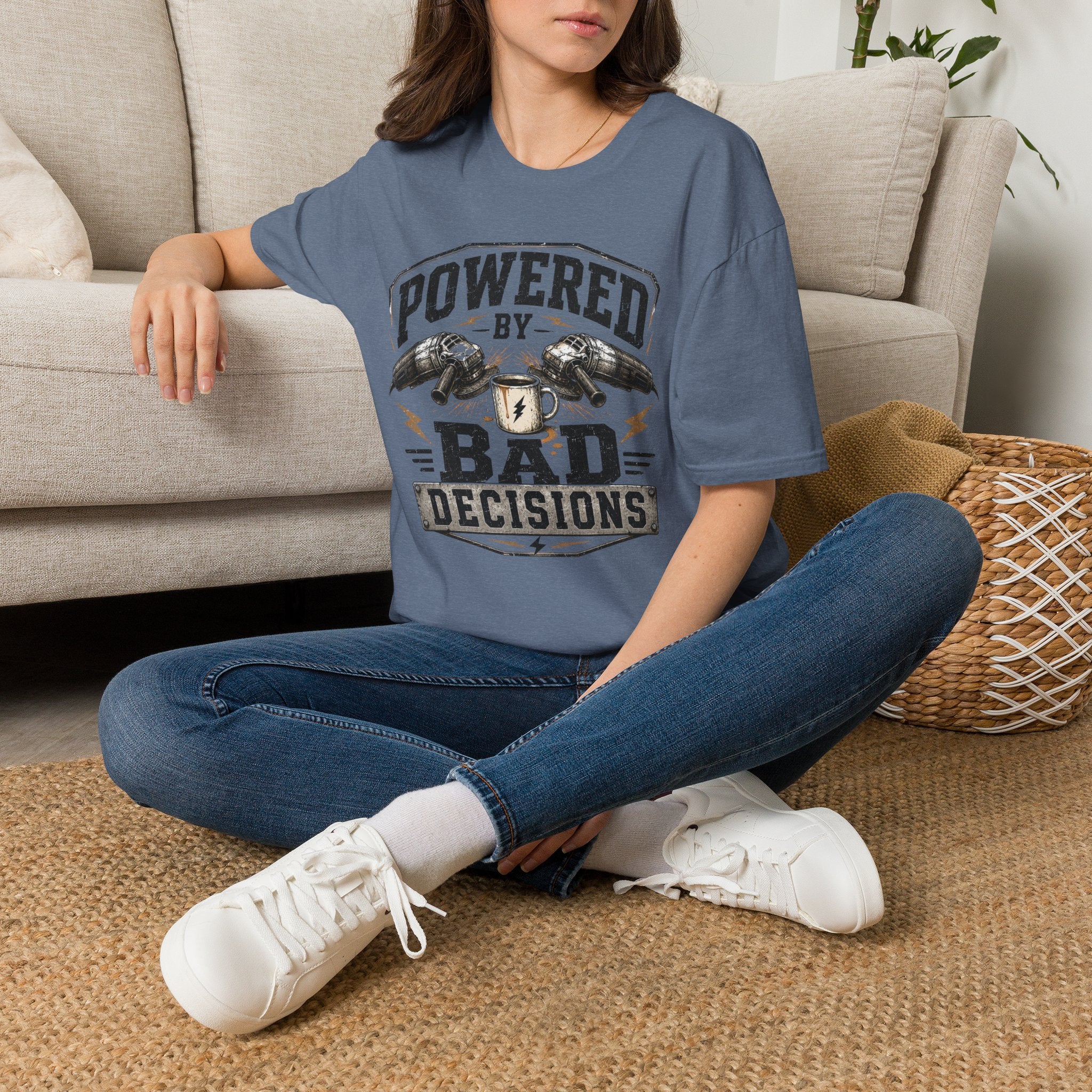 "Powered by Bad Decisions" T-Shirt