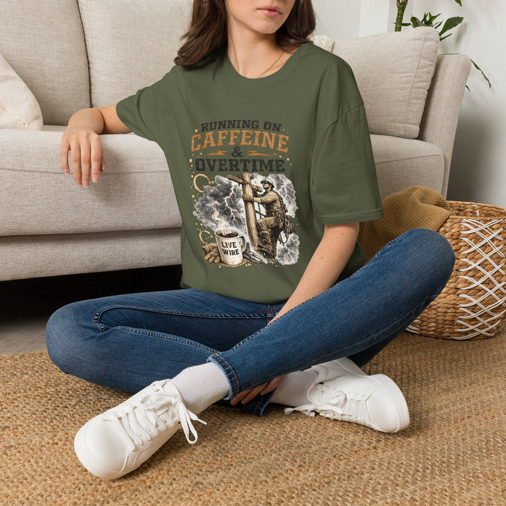 Running on Caffeine & Overtime T-Shirt
