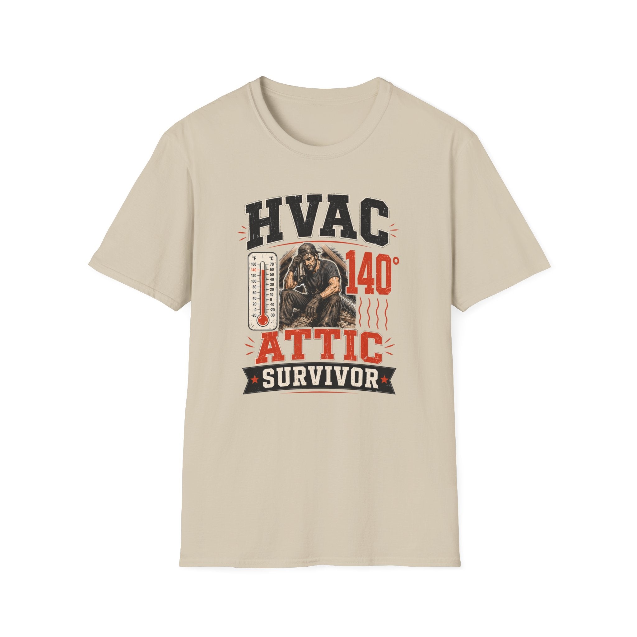 HVAC 140 Attic Survivor T-Shirt